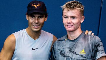 El gran gesto de Nadal con un joven tenista que sufrió una gran lesión