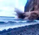 Derrumbe en un acantilado de La Gomera: se buscan posibles víctimas