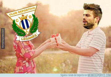 Los mejores memes de la victoria de Leganés ante el Barcelona