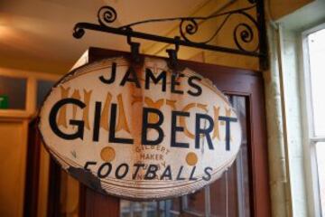 Los balones artesanales de Gilbert