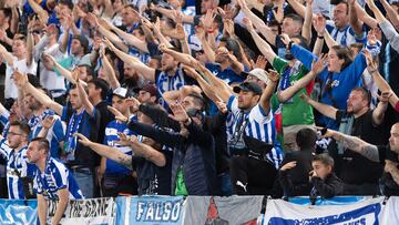 Afición del Alavés.