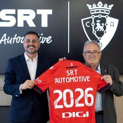 SRT Automotive, patrocinador oficial de Osasuna para las dos próximas temporadas