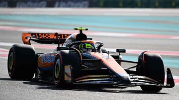 Lando Norris (McLaren MCL60). Yas Marina, Abu Dhabi. F1 2023.