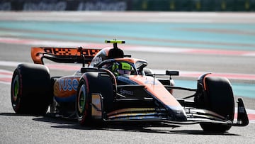 Lando Norris (McLaren MCL60). Yas Marina, Abu Dhabi. F1 2023.