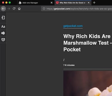 Novedades Firefox: nuevo modo lectura oscuro y extensiones recomendadas