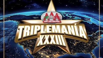 Este es el poster de Triplemanía XXXIII.