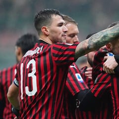 El Milán gana por la mínima y se mantiene en puestos de Europa