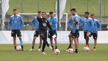 Borja Jim&eacute;nez se espera un partido duro ante el Racing.