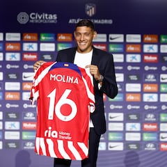 El Atleti inscribe a Nahuel Molina