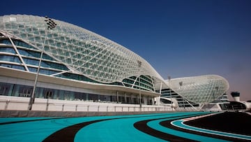 Circuito de Yas Marina en Abu Dhabi.