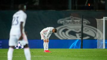 Valverde, del Real Madrid, durante un partido.