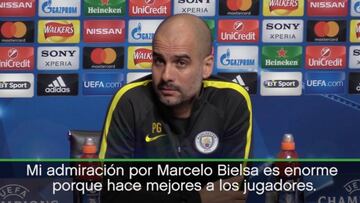 Guardiola: "Bielsa es el mejor técnico del mundo"