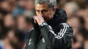 Mourinho, en un instante del partido.