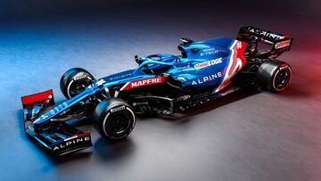 Alpine presenta el A521, el nuevo coche de Fernando Alonso