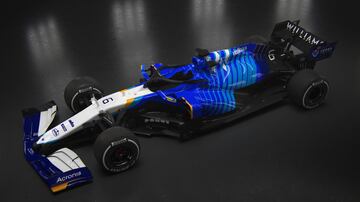 Así es el FW43B de Williams