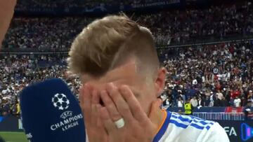 Kroos deja con la palabra en la boca a un periodista alemán por esta pregunta en pleno césped