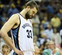 Marc Gasol no evita el KO de Memphis ante Steph Curry