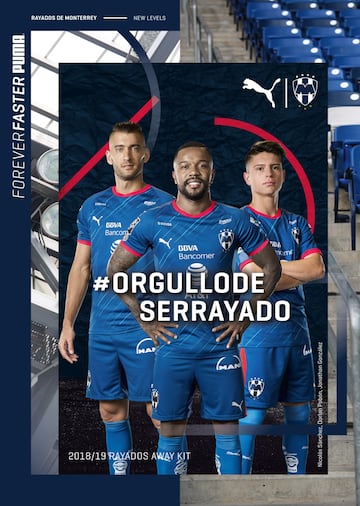 Rayados presentó sus armaduras del Apertura 2018