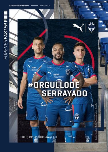 Rayados presentó sus armaduras del Apertura 2018