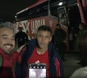 Alexis no quiso hablar, pero con este gesto hizo feliz a muchos fanáticos