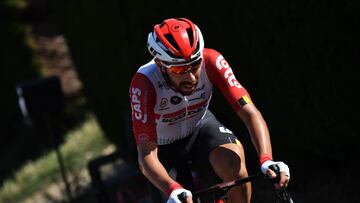 El ciclista belga Thomas De Gendt, durante una carrera.