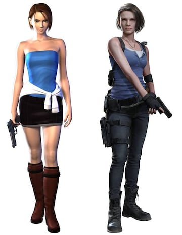 El rediseño de Jill Valentine en Resident Evil 3 Remake.