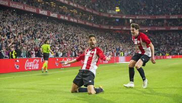 Kodro celebra su gol con Ibai.