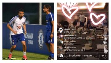 Plantel del Chelsea bautizó a Cristián Cuevas en Singapur