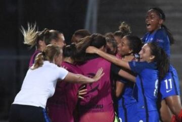 Las francesas campeonas.
