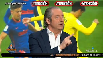 Desvelan a quién mandó callar Joao y Pedrerol sentencia: "Buen intento del Atleti..."