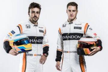 Fernando Alonso y a Stoffel Vandoorne.