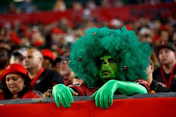 La navidad trae grandes sorpresas. En este caso, hemos descubierto que el Grinch es fiel seguidor Tampa Bay Buccaneers.