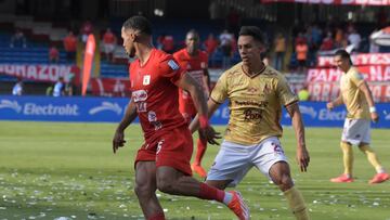 América - Tolima en los cuadrangulares de la Liga BetPlay