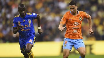 Am&eacute;rica vs Tigres en el Clausura 2019.