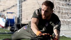 Oblak y Carrasco vuelven a entrenarse con el Atleti