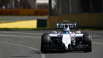 Bottas, piloto de Williams. 