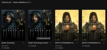 Conseguimos llegar a tiempo y tenemos ambas versiones de Death Stranding en nuestra biblioteca, incluyendo extras