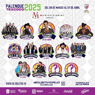 Feria del Caballo Texcoco 2025: horarios y lista de artistas invitados al palenque