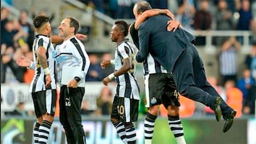 Benitez' Newcastle beat Norwich in "nonsense" added-on time