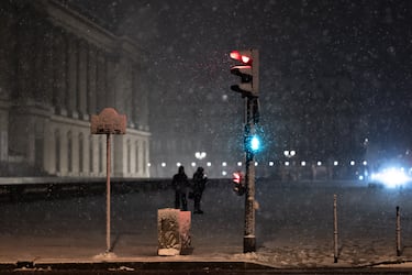 Esta nieve es la primera de la temporada. 