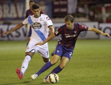 Javi Lara y Juanfran Moreno.