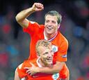 Van der Vaart conquistó al Madrid en la Eurocopa