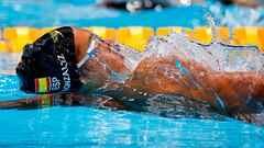 EVE1100. TOKIO, 24/07/2021.- El nadador español Hugo González compite en la prueba masculina de 100m Espalda de Natación durante los Juegos Olímpicos 2020, este domingo en el centro Acuático de Tokio. EFE/ Fernando Bizerra
SUPLEMENTO ESPECIAL JUEGOS OLIMPICOS TOKIO 2020
PUBLICADA 26/07/21 PAG 12 1COL  