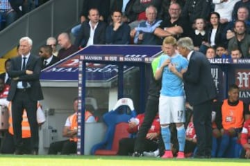 Con el triunfo de Manchester City sobre Crystal Palace, el chileno logró el undécimo triunfo seguido por primera vez en su carrera.