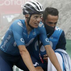 Enric Mas: "El único pero que me pongo en La Vuelta es el día de Lagos"