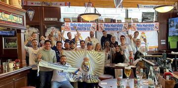 As¨ª celebraron las pe?as del Real Madrid el t¨ªtulo de Liga