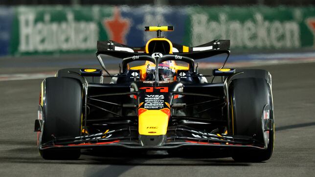 Red Bull comete insólito error en el GP de Las Vegas