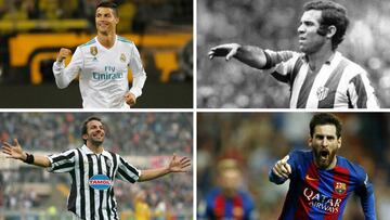 Los máximos goleadores de los grandes de Europa: salvaje lo de Messi y Cristiano