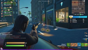 Disparamos a un enemigo desde el asiento de copiloto de un coche