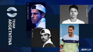 Argentina en la ATP Cup 2021: equipo, capitán, fixture, partidos y calendario